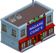 Madame Chaos as featured in the game The Simpsons Tapped Out
